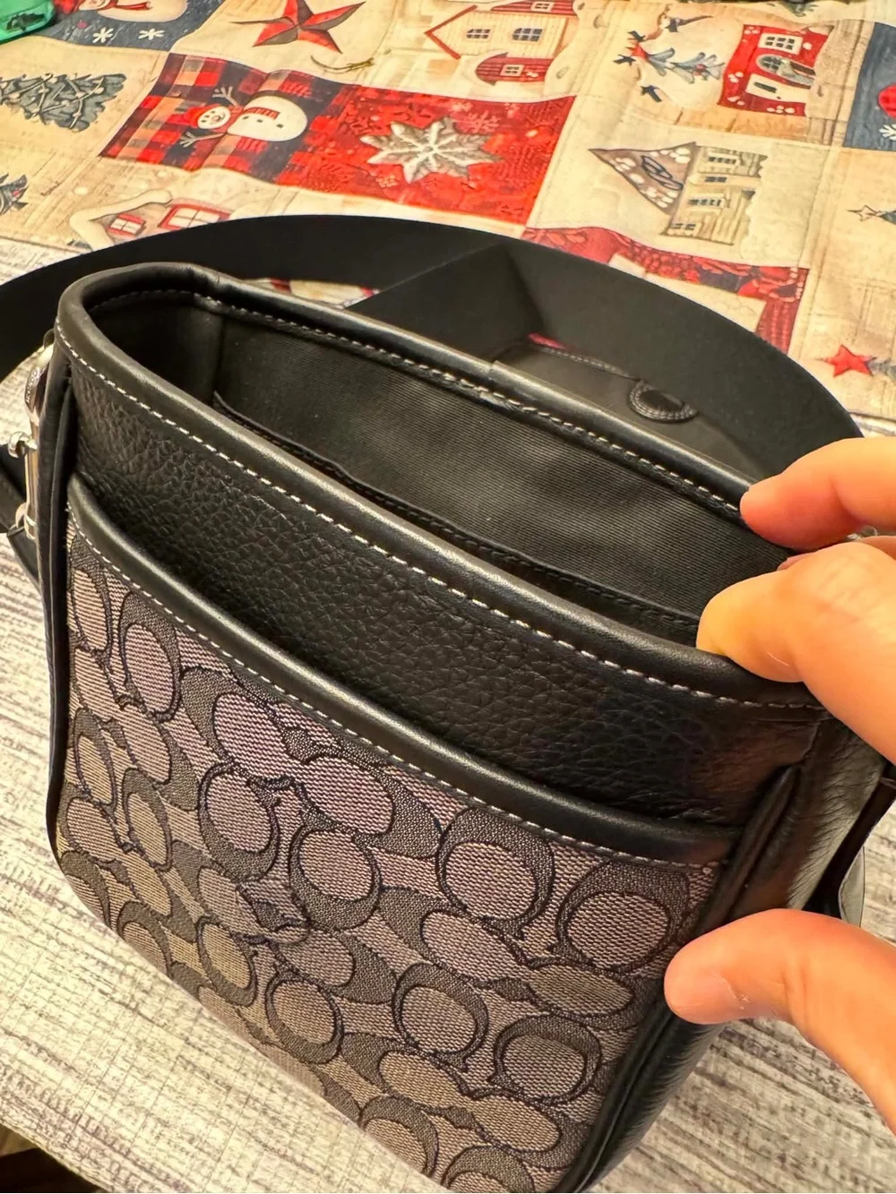 Coach Lucas Crossbody Bag In Signature Jacquard